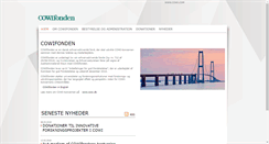 Desktop Screenshot of cowifonden.dk